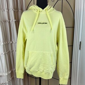 Men's Hollister Yellow Hoodie SIze L